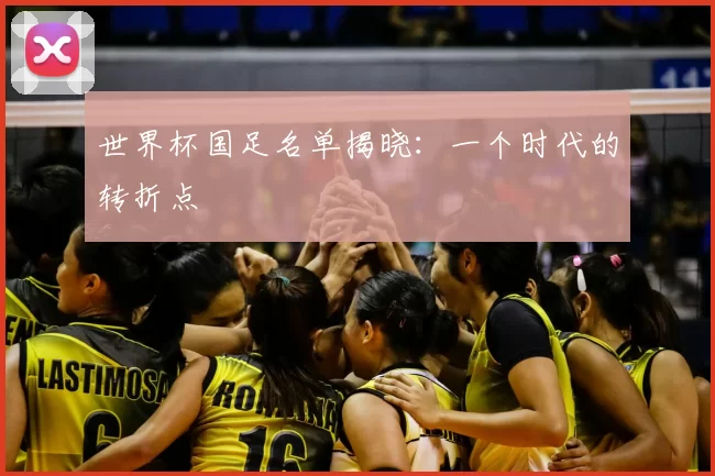 世界杯国足名单揭晓：一个时代的转折点
