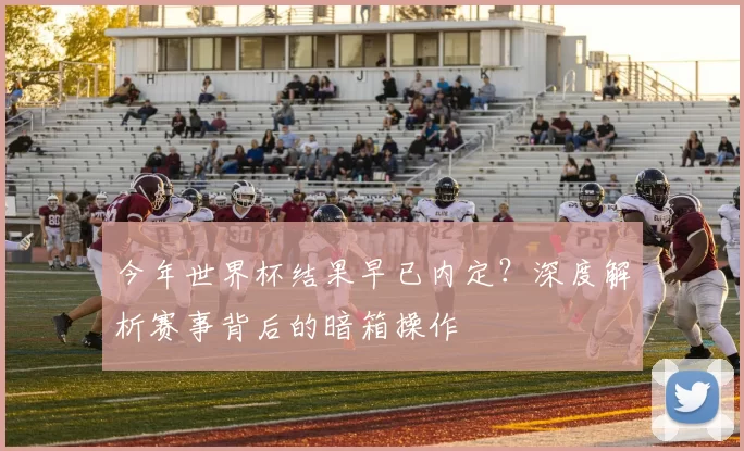 今年世界杯结果早已内定？深度解析赛事背后的暗箱操作