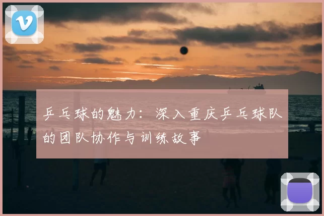 乒乓球的魅力：深入重庆乒乓球队的团队协作与训练故事