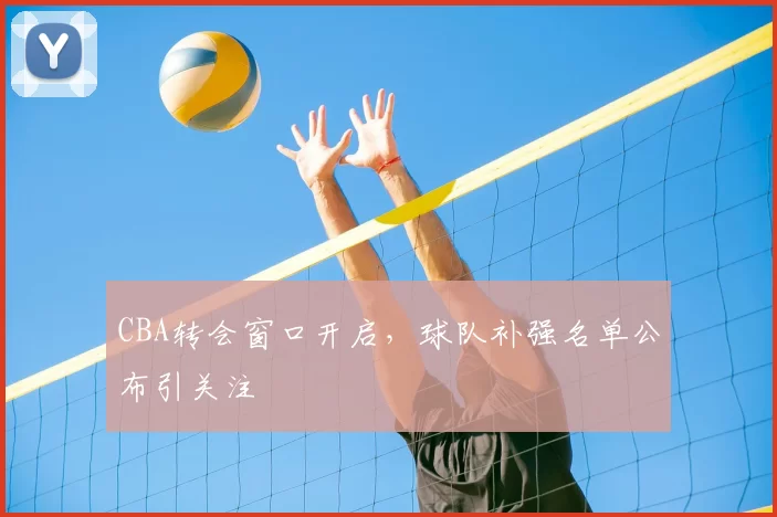 CBA转会窗口开启，球队补强名单公布引关注